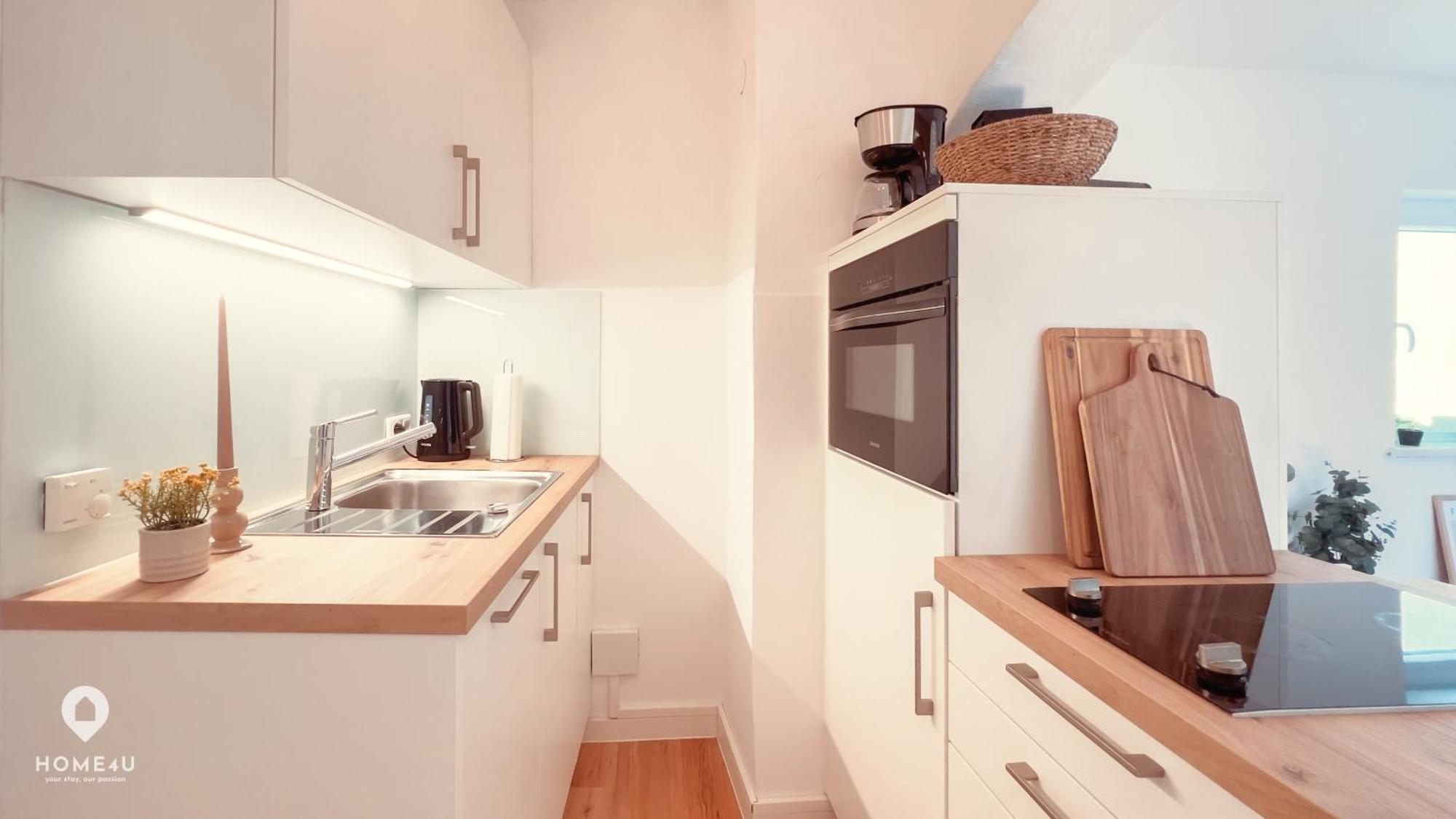 Zentrales Turm-Apt Mit Terrasse Амберг Екстериор снимка